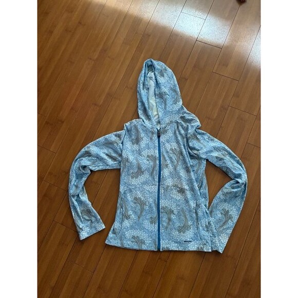 Patagonia Blue Light floral Jacket Women's Medium - Picture 1 of 5